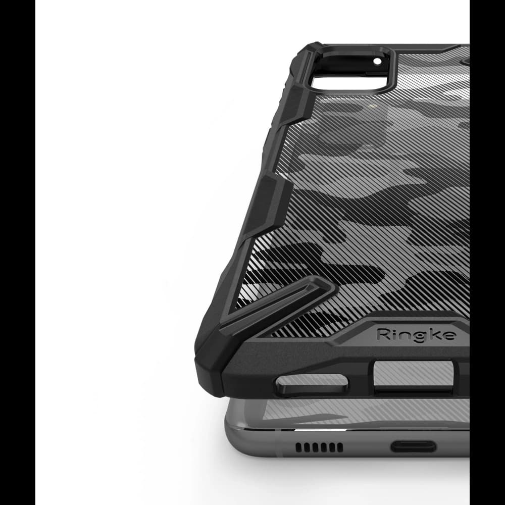 Ringke Fusion-X Design Samsung Galaxy S20+ Plus Camo Black - 4