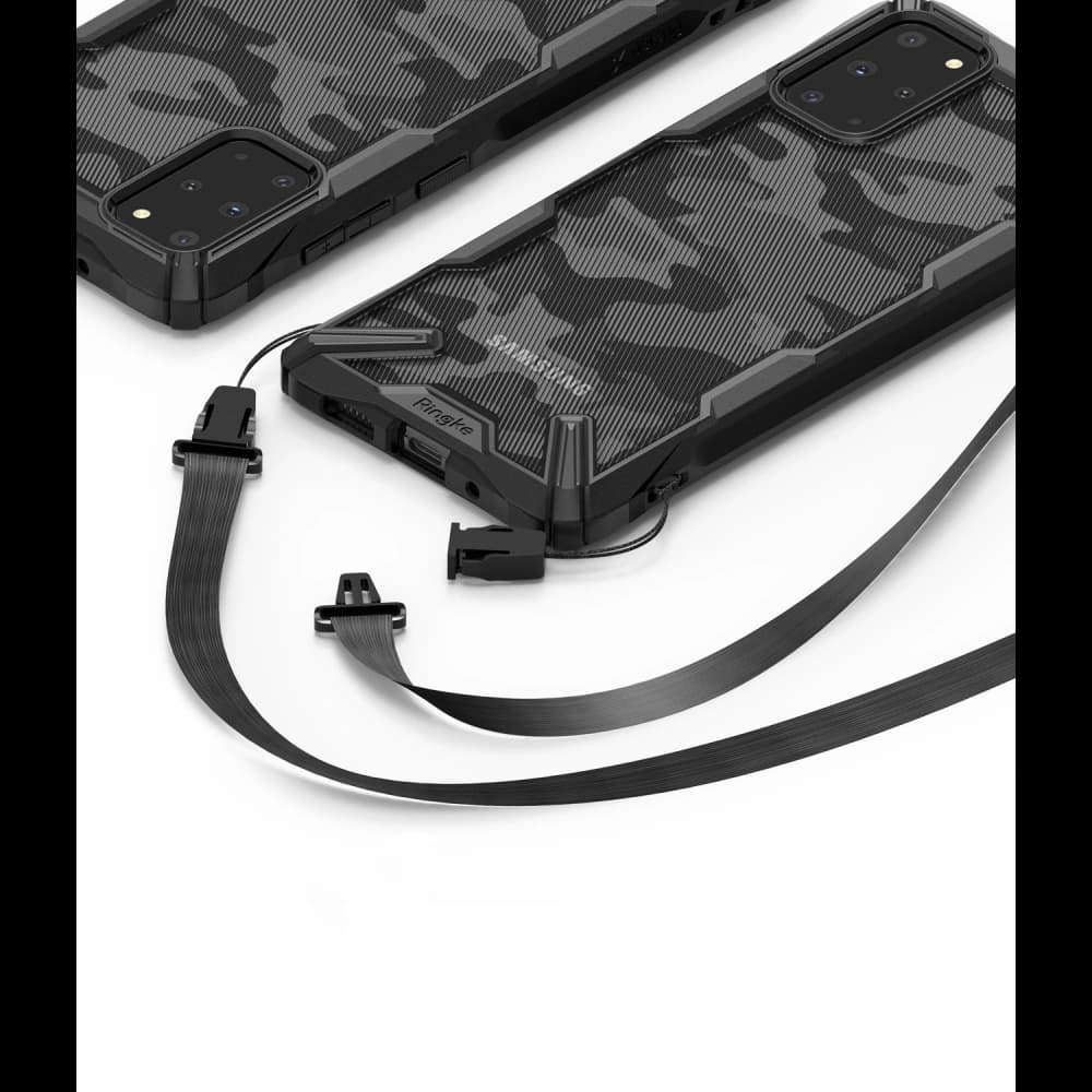 Ringke Fusion-X Design Samsung Galaxy S20+ Plus Camo Black - 5
