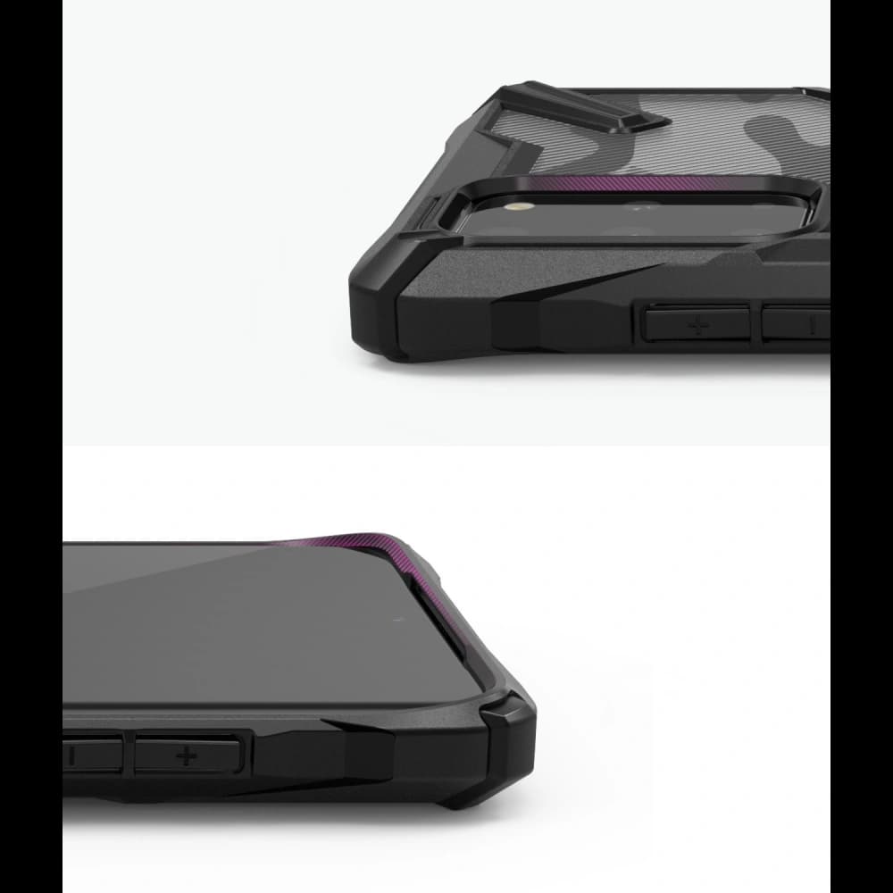 Ringke Fusion-X Design Samsung Galaxy S20+ Plus Camo Black - 6