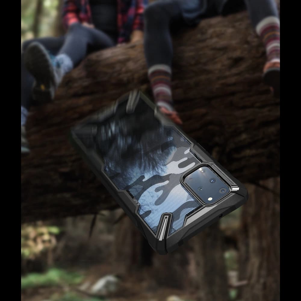 Ringke Fusion-X Design Samsung Galaxy S20+ Plus Camo Black - 7