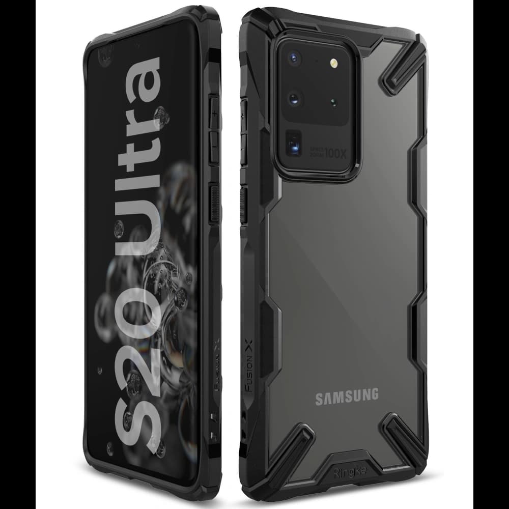 Ringke Fusion-X Samsung Galaxy S20 Ultra Black - 1