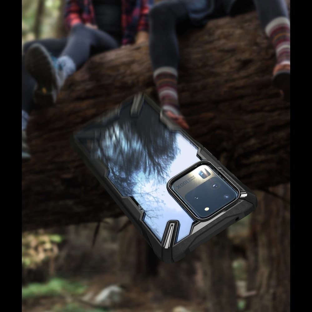 Ringke Fusion-X Samsung Galaxy S20 Ultra Black - 7