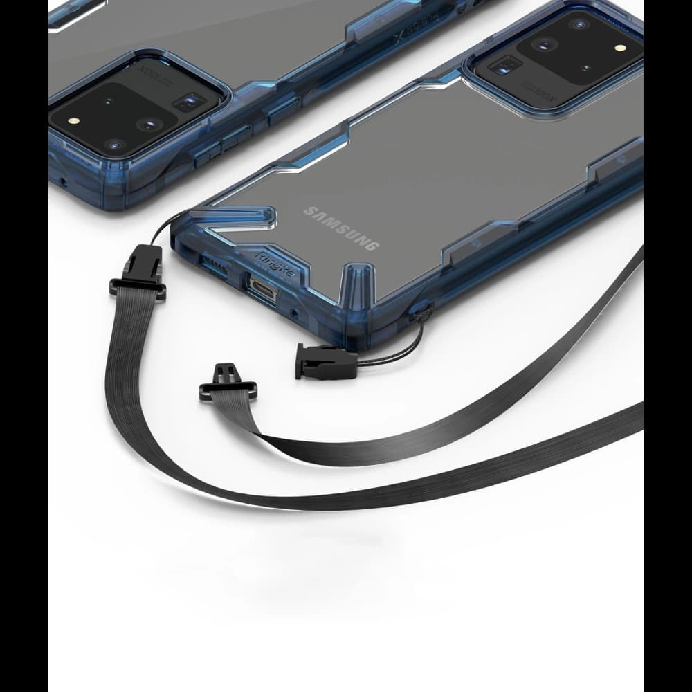 Etui Ringke Fusion-X Samsung Galaxy S20 Ultra Space Blue - 5