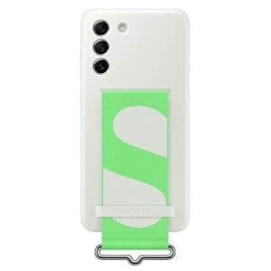 Samsung Galaxy S21 EF-GG990TW white Silicone Cover Strap