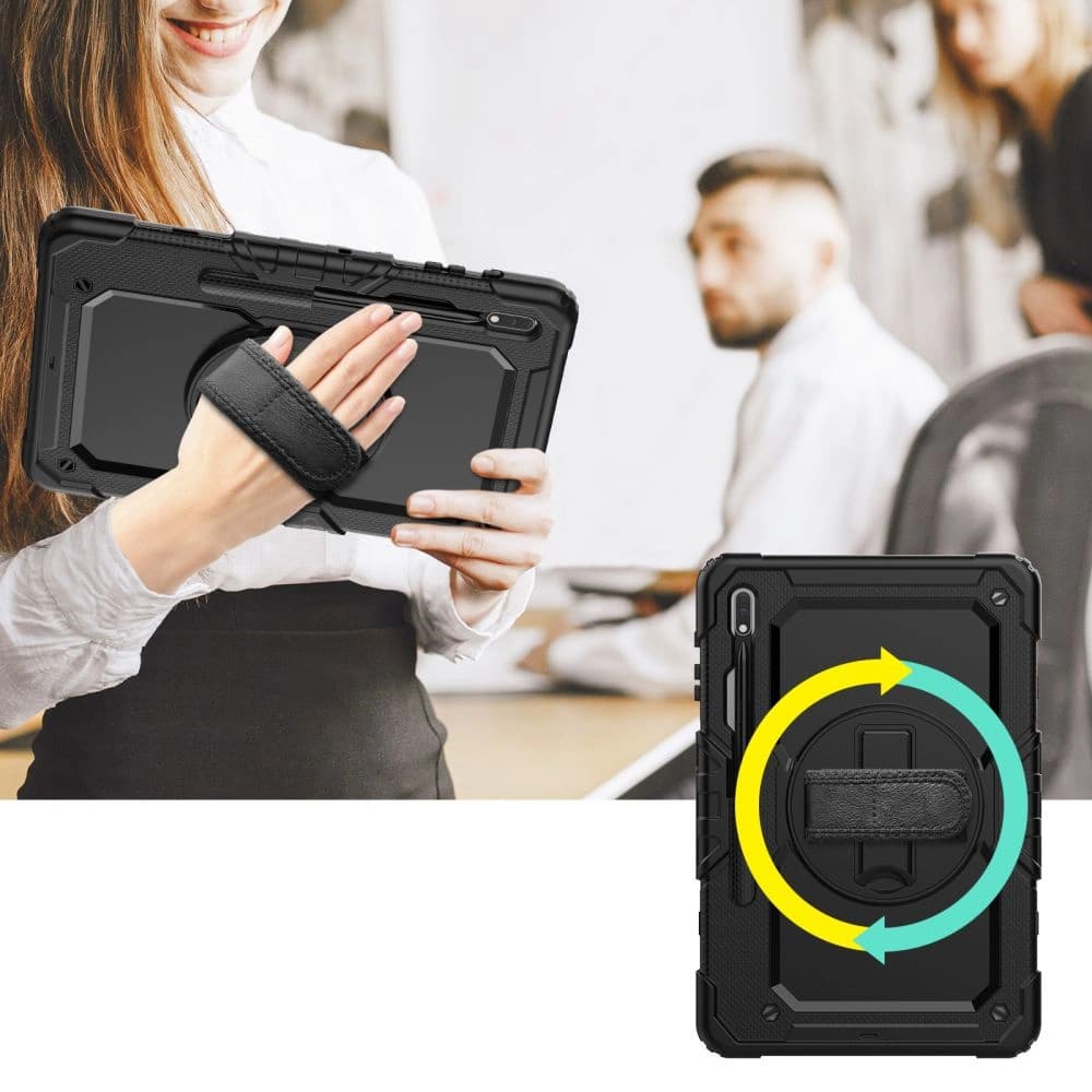 Etui Tech-Protect Solid360 Samsung Galaxy Tab S8+ Plus/S7+ Plus/S7 FE 12.4 Negru - 7