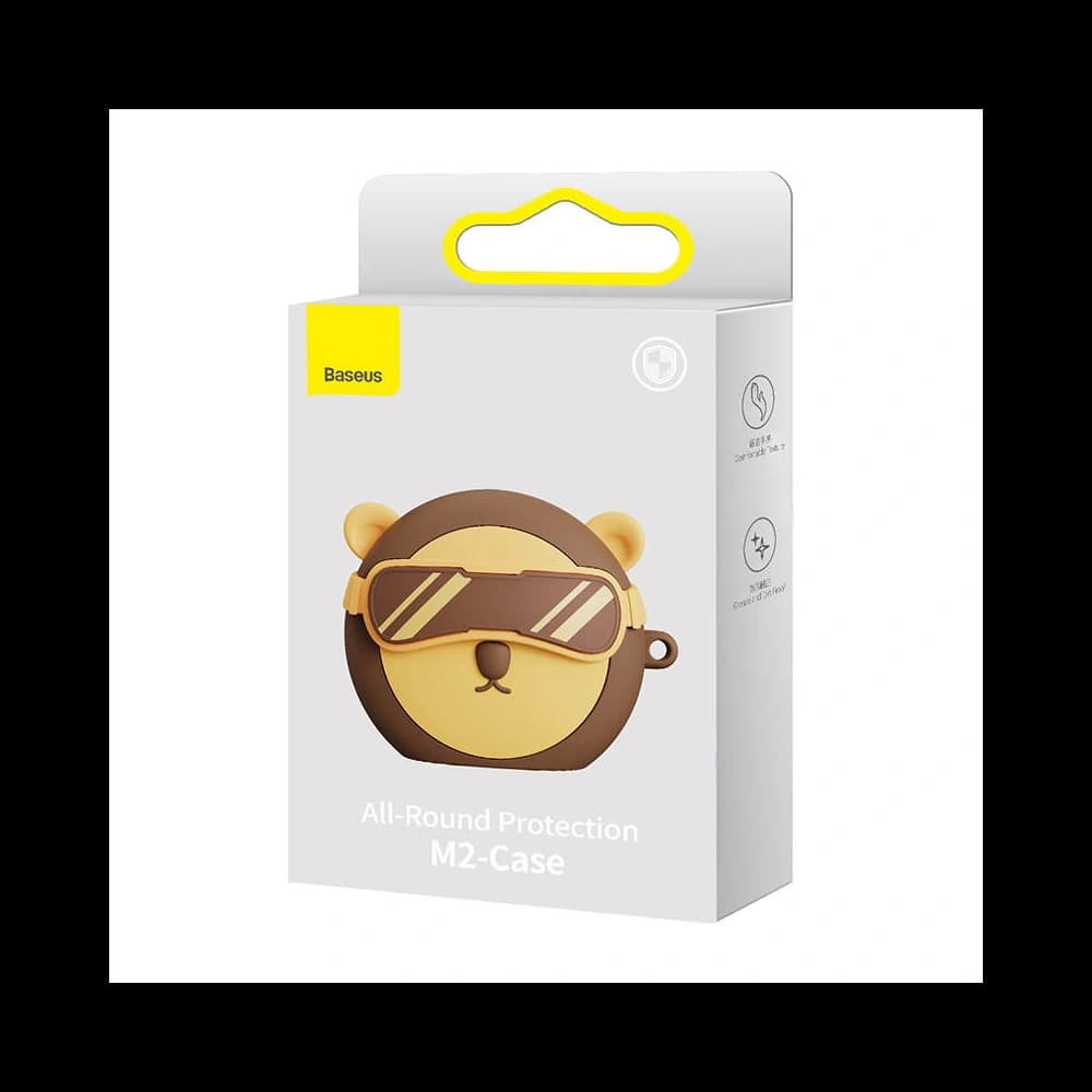 Case Baseus für TWS-Kopfhörer M2 (braun) - 7