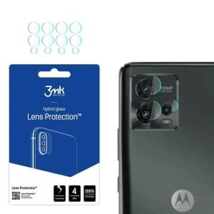 Szkło hybrydowe na obiektyw aparatu 3MK Lens Protection Motorola Moto G72 [4 PACK]