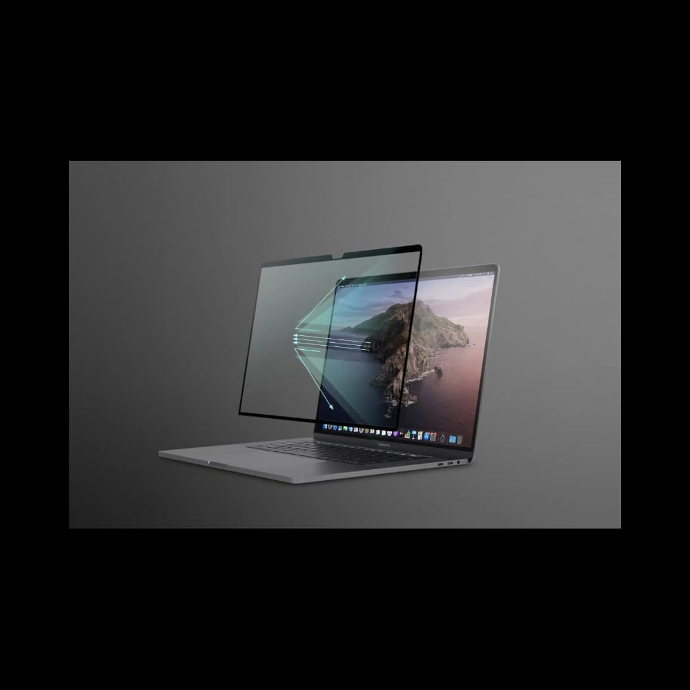 Matte védőfólia Moshi iVisor AG Apple MacBook Air 13.6 (M2, 2022-2023) (Fekete/Átlátszó/Matt) - 6