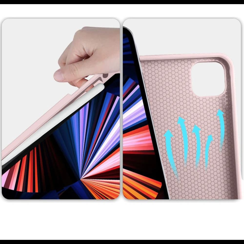 Billentyűzetes tok Tech-Protect SC Pen Apple iPad Pro 11 2020/2021/2022 (2., 3. és 4. generáció) Rózsaszín - 4