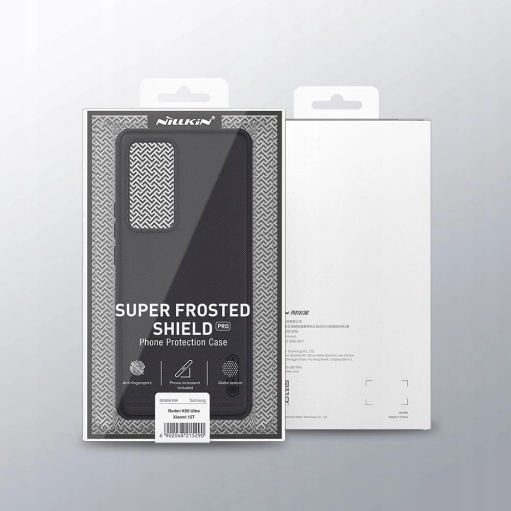 Case Nillkin Frosted Shield Pro Xiaomi 12T Schwarz - 7
