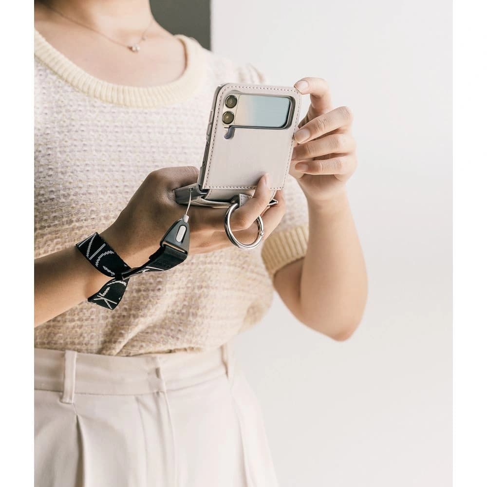 Ringke Signature Folio Samsung Galaxy Z Flip 4 Dove Grey - 13