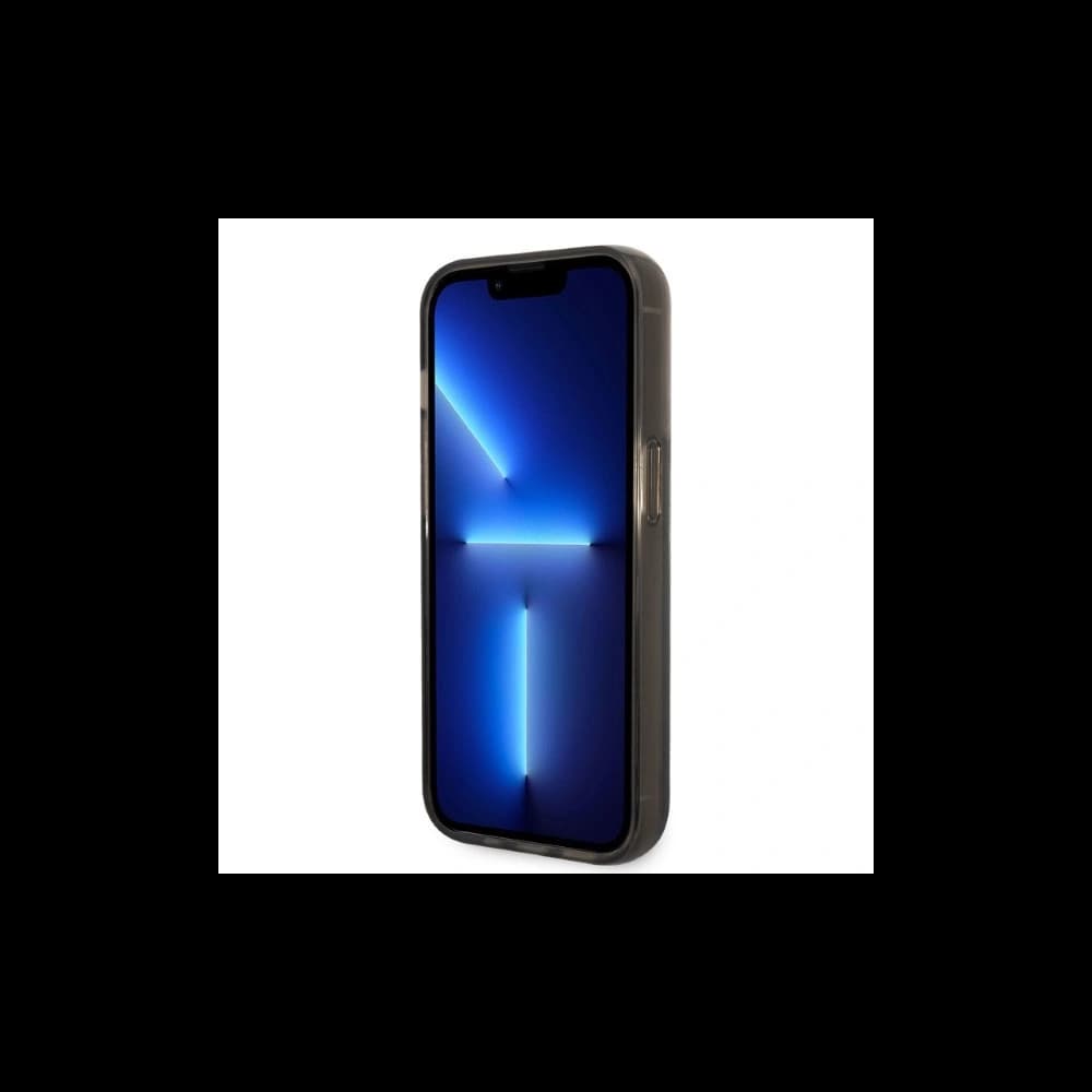 Etui Karl Lagerfeld KLHCP14XLNKHCK Apple iPhone 14 Pro Max fekete/black hardcase Glitter NFT Karl Head - 5