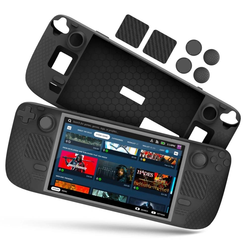 Tech-Protect Icon Valve Steam Deck LCD / OLED Black - 1