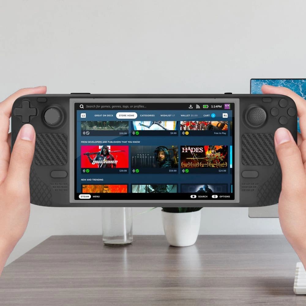 Tech-Protect Icon Valve Steam Deck LCD / OLED Black - 5