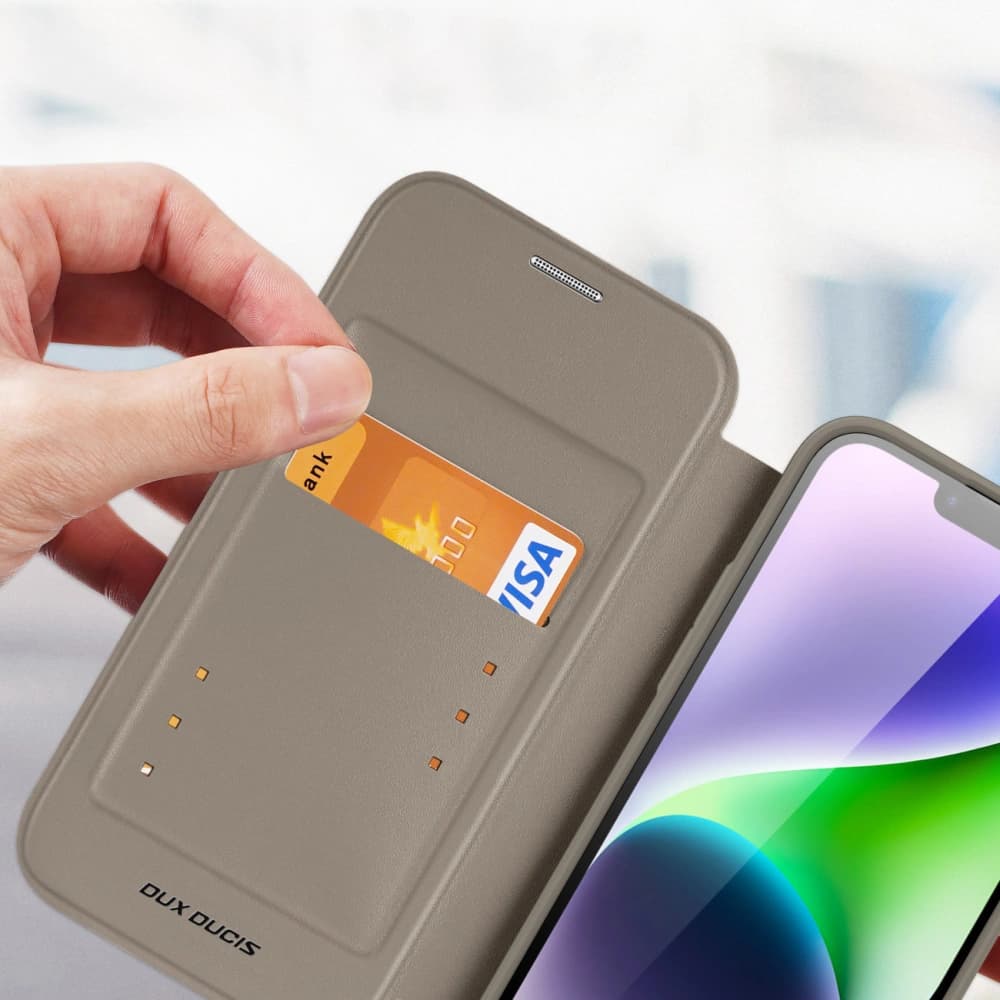 Dux Ducis Skin X Pro MagSafe Case für Apple iPhone 14 Plus / 15 Plus in Beige - 10