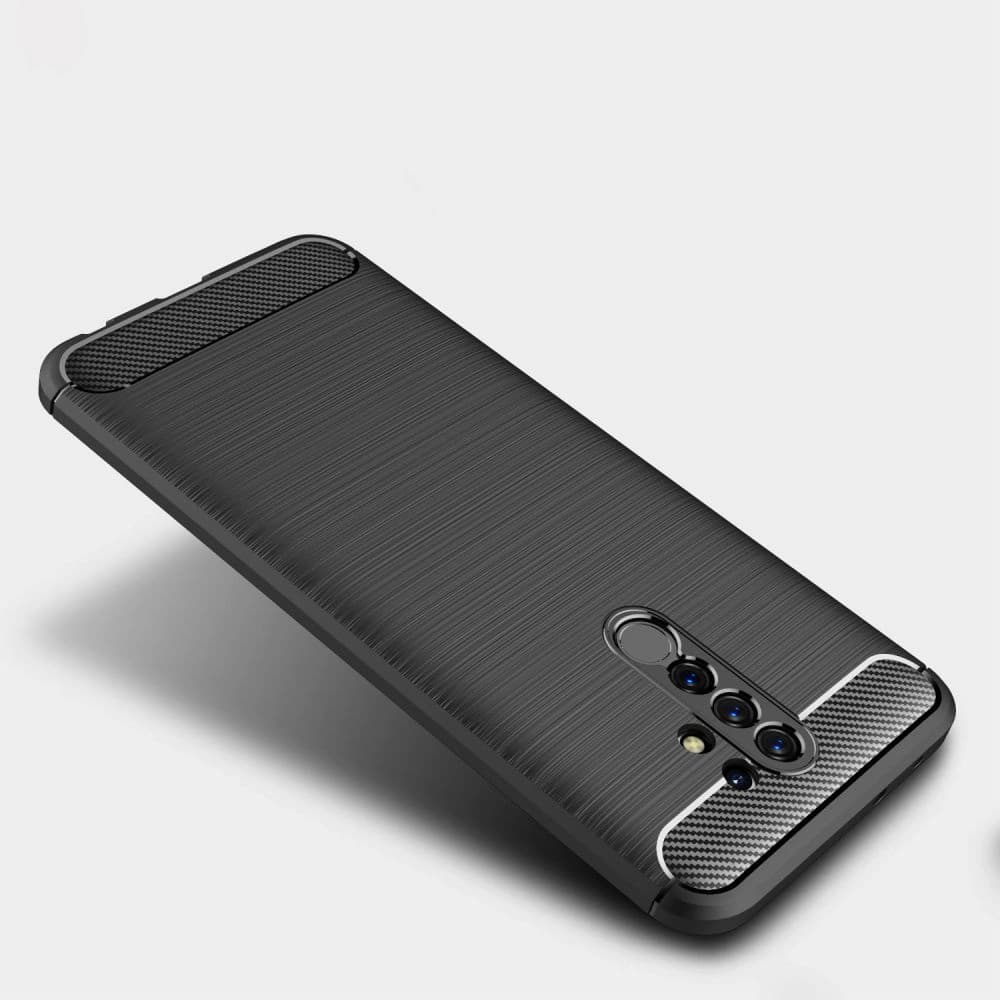 Tech-Protect TPUCarbon Xiaomi Redmi 9 Black - 3