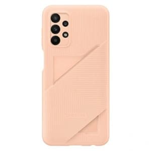 Etui Samsung Galaxy A23 5G EF-OA235TPEGWW broskvový/peach Kryt s přihrádkou na karty