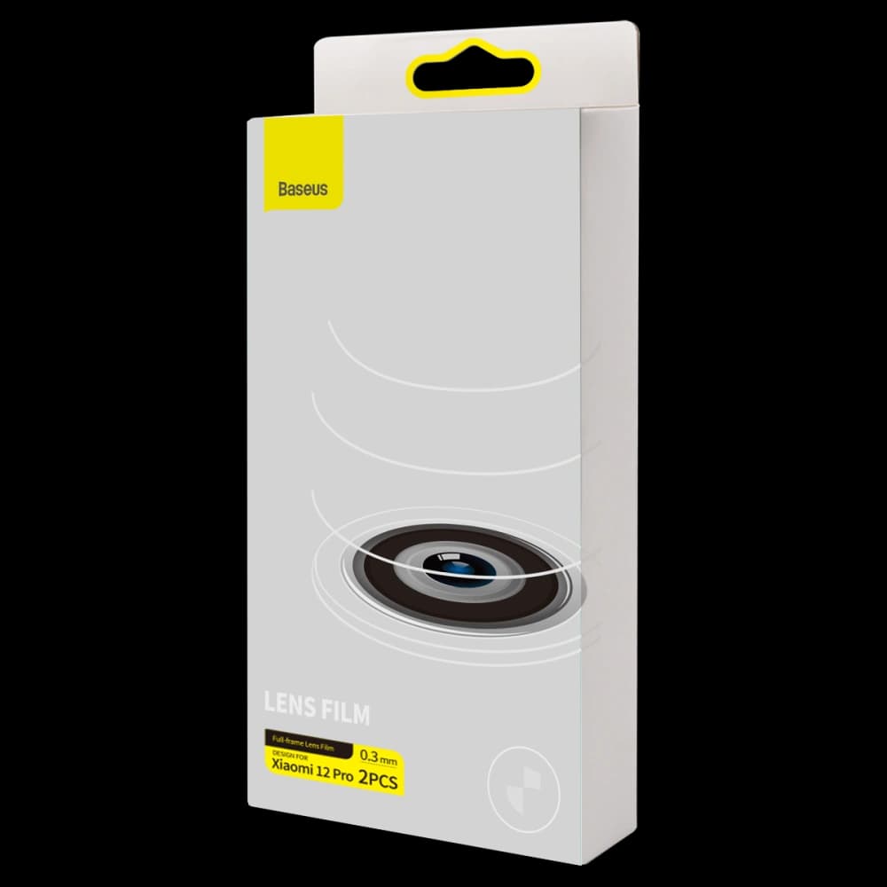 Fólia a Baseus lencsevédőhöz Xiaomi 12 Pro 0.3mm átlátszó [2 PACK] - 5