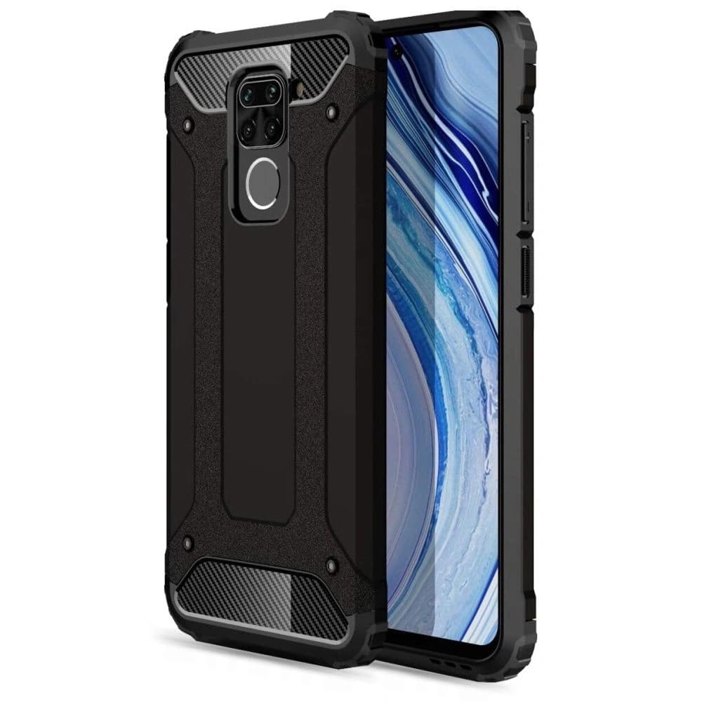 Case Tech-Protect Xarmor Xiaomi Redmi Note 9 Schwarz - 1