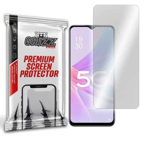 Hybriertes Glas GrizzGlass HybridGlass für Oppo A58 5G