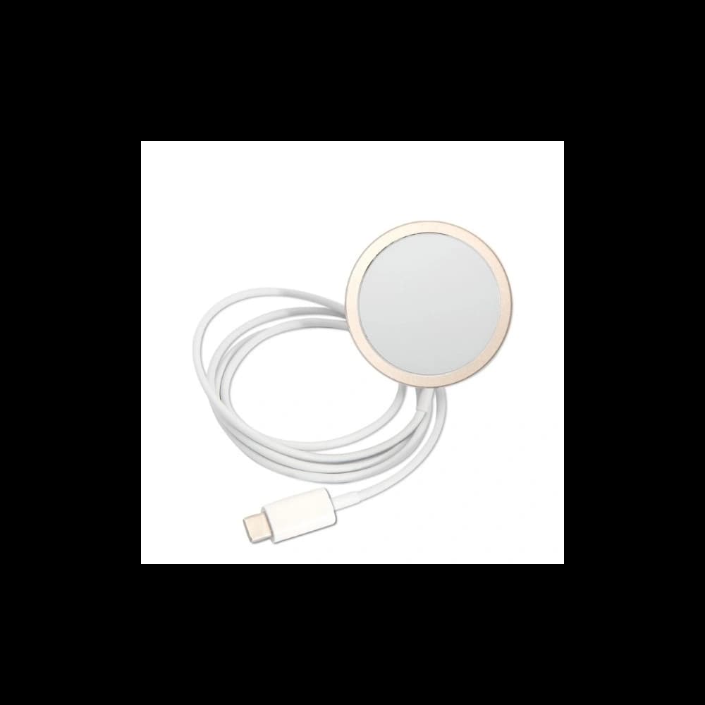 Guess GUBPP13LH4EACSP Case + Wireless Charger Apple iPhone 13 Pro pink hard case 4G Print MagSafe - 9