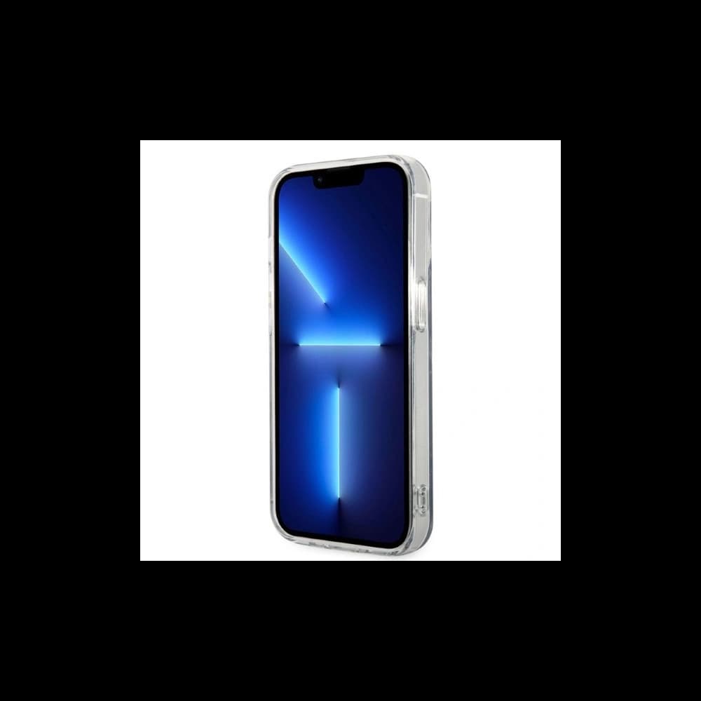 Zestaw Guess etui + ładowarka bezprzewodowa GUBPP14XHMEACSK Apple iPhone 14 Pro Max czarny/black hard case Marble MagSafe - 5