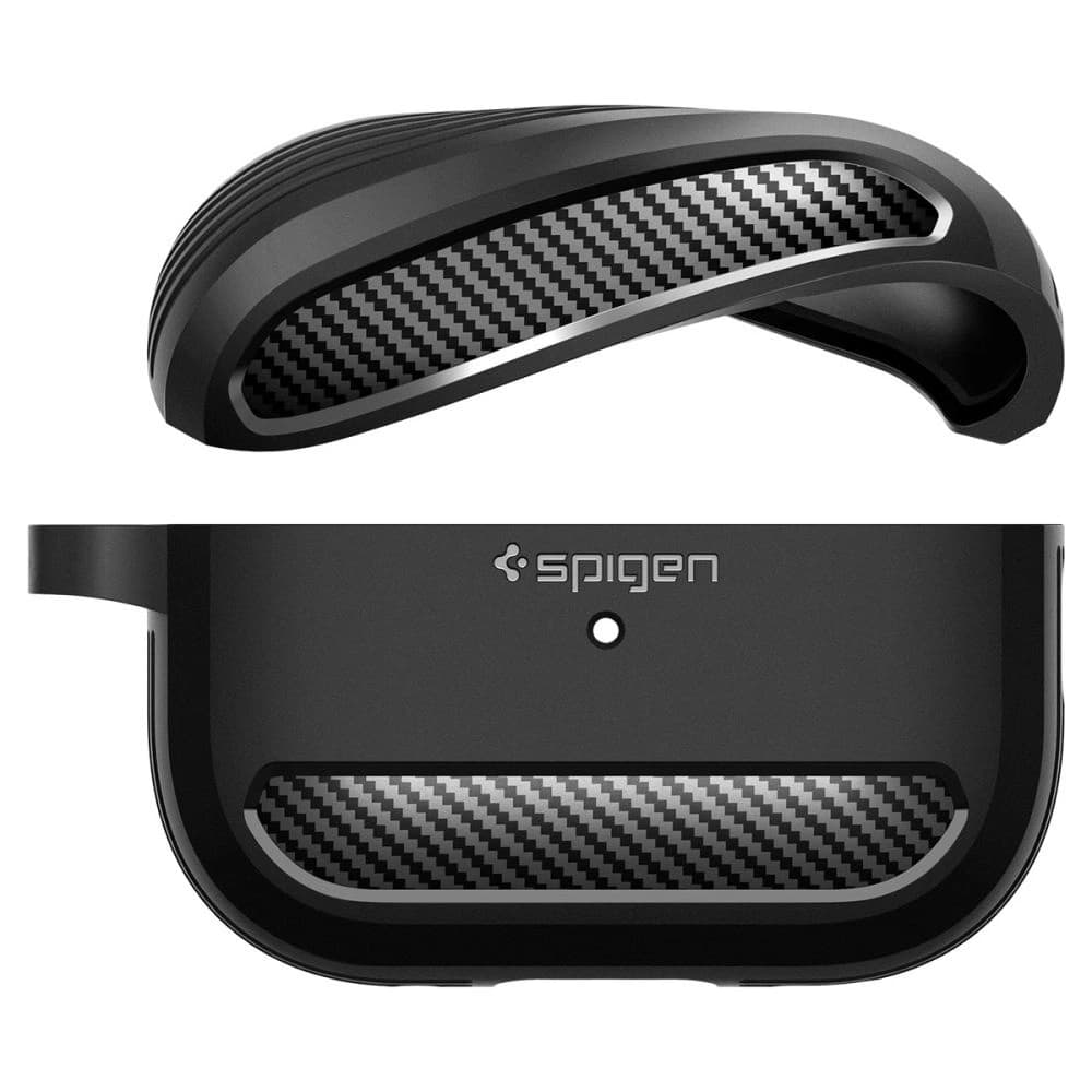 Spigen Rugged Armor Apple AirPods Pro 2/1 Matte Black - 4