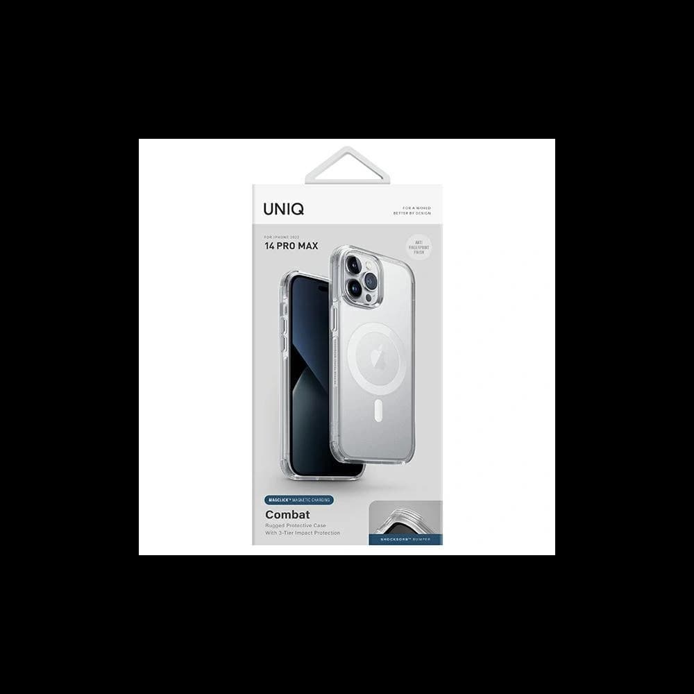 UNIQ Combat Apple iPhone 14 Pro Max MagClick Charging dove satin clear - 2