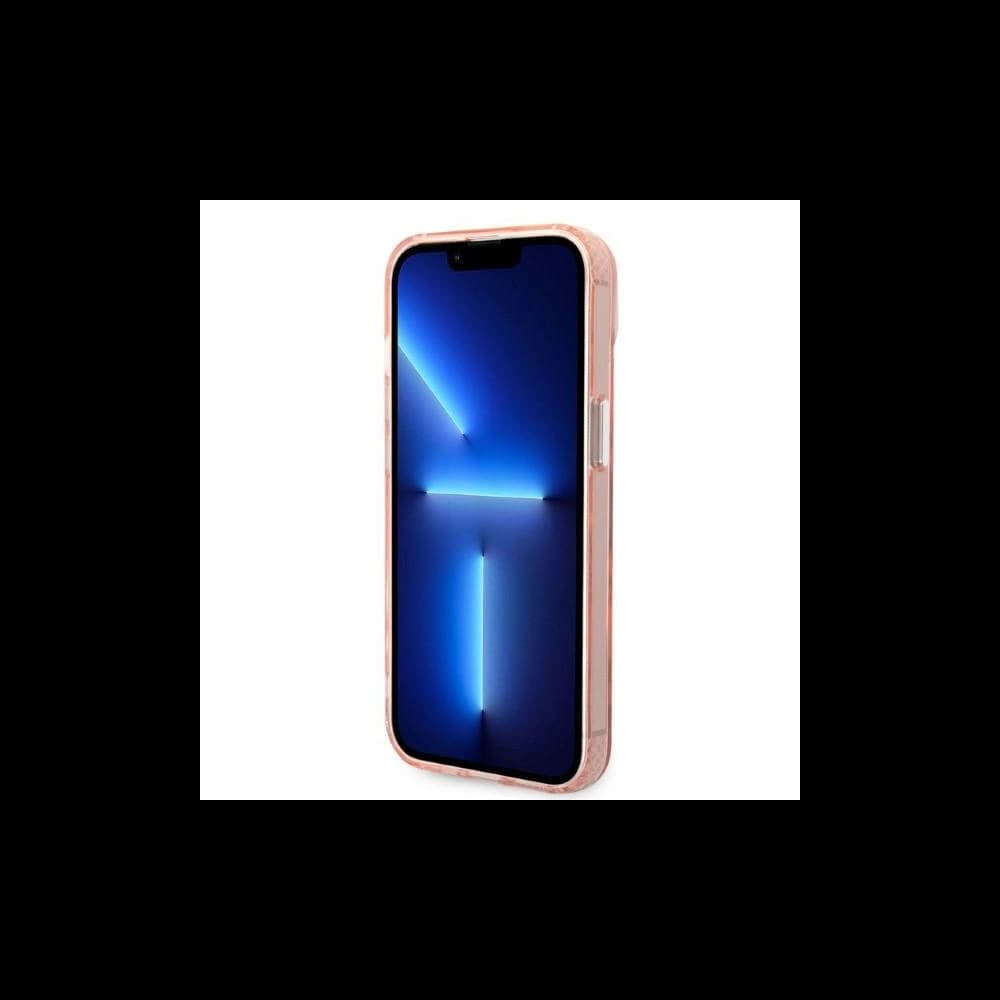 Case Karl Lagerfeld KLHMP14MHNKCIPApple iPhone 14 Plus / 15 Plus Hardcase rosa/pink Iconic Karl&Choupette Magsafe - 5