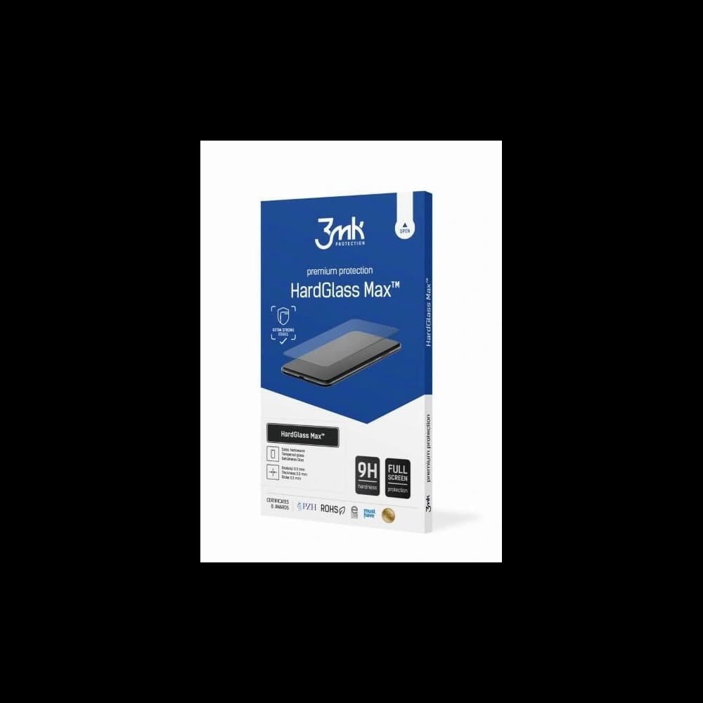 Tvrdé sklo 3MK HardGlass Max Samsung Galaxy Z Fold 3 5G černé na vnější obrazovku - 1