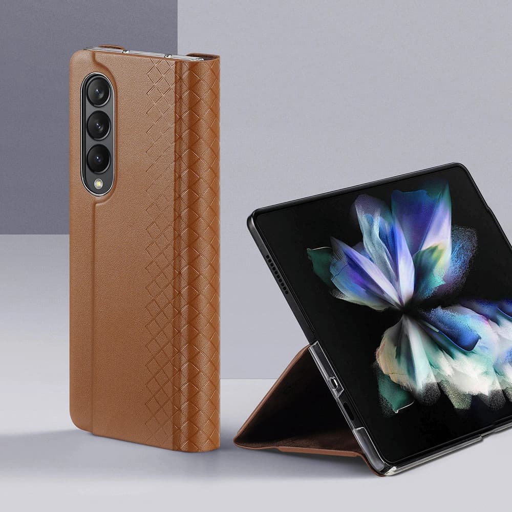 Etui DuxDucis Bril Samsung Galaxy Z Fold 3 modré - 14