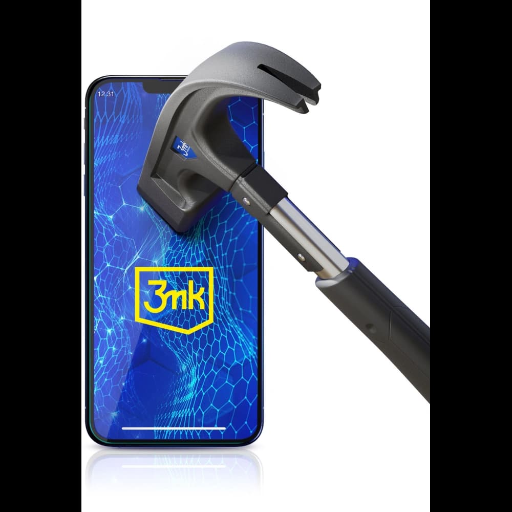 Gehärtetes Glas 3MK HardGlass Max Lite Motorola Moto E32/E32s schwarz - 4