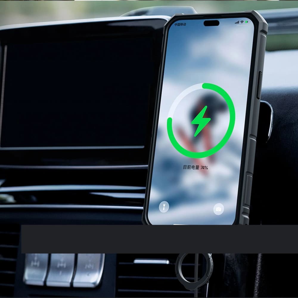 Etui Nillkin CamShield Armor Pro Magnetic MagSafe Apple iPhone 14 Pro Max tmavě zelené - 12