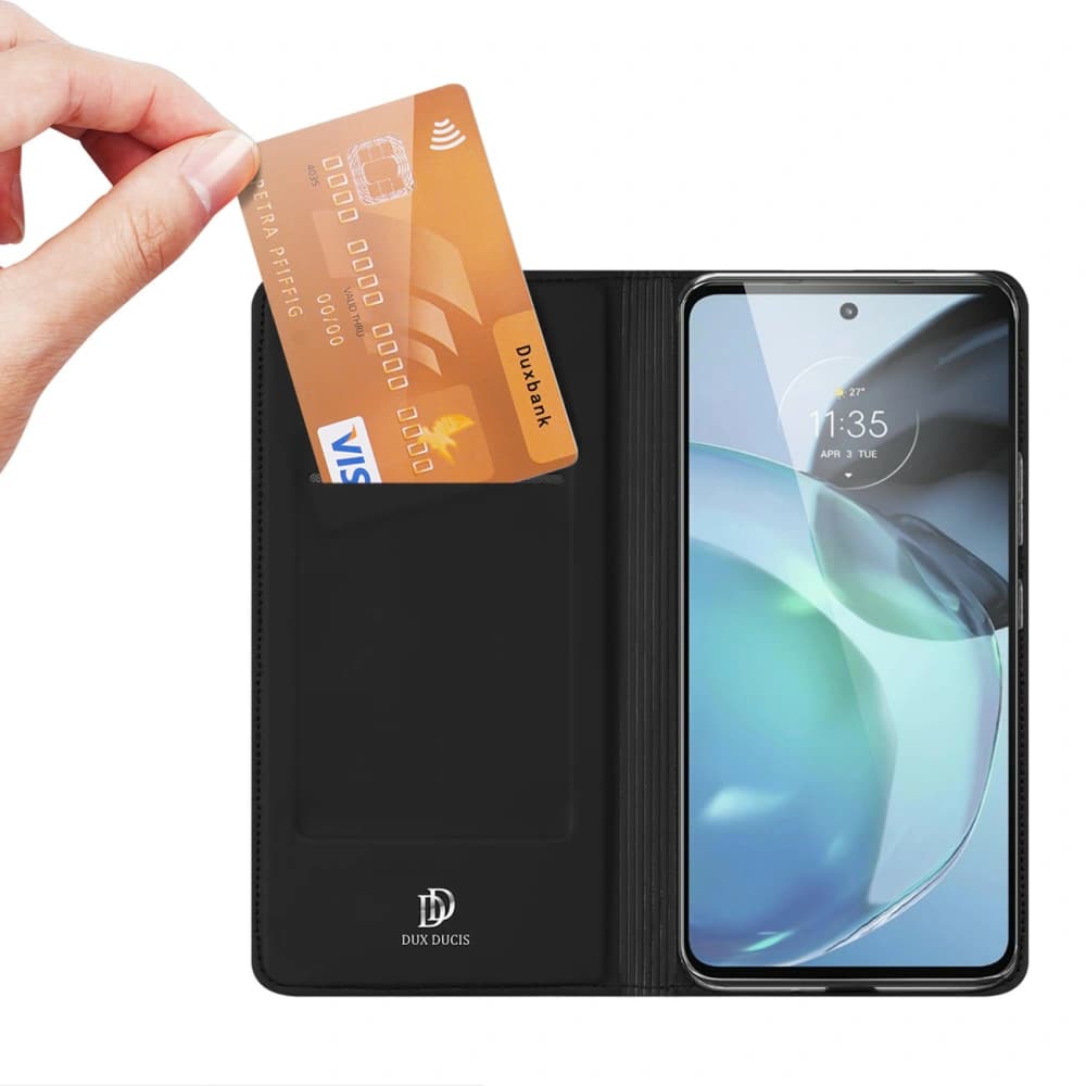 Etui Dux Ducis Skin Pro Motorola Moto G72 negru - 2