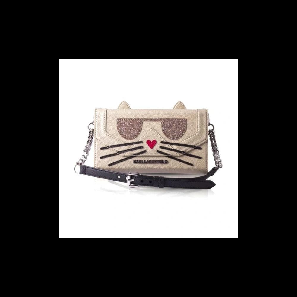 Case Karl Lagerfeld KLCLTP7KFCH Apple iPhone SE 2022/SE 2020/8/7 rosa/pink Buchhülle Karl Kkoctail Clutch - 1