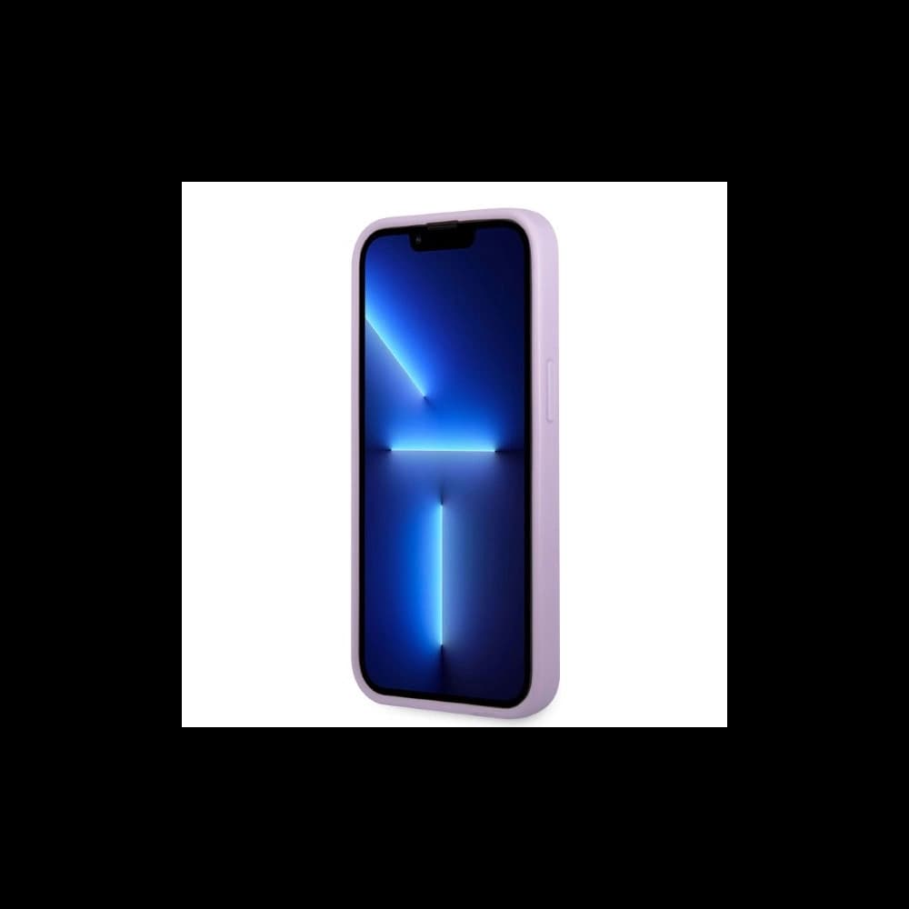 Guess GUHCP13MPS4MU Apple iPhone 13 purple hardcase Saffiano 4G Small Metal Logo - 5