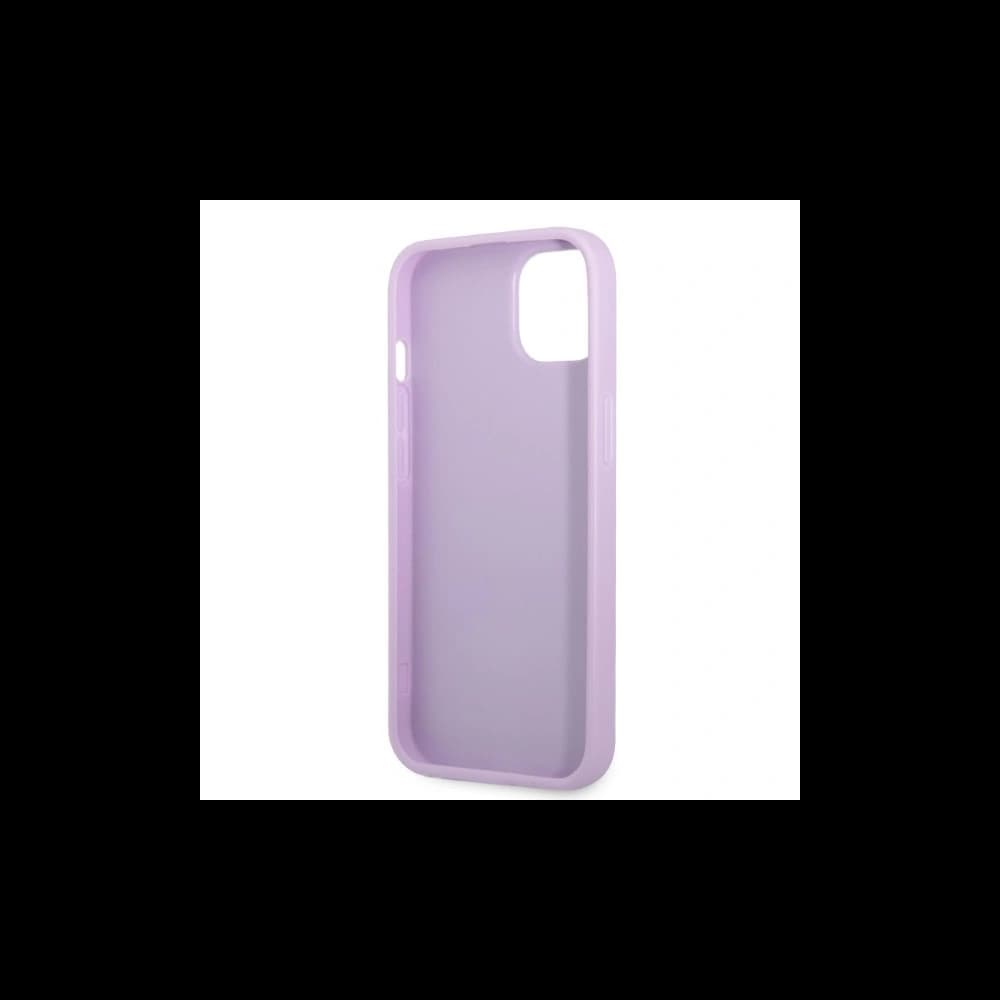 Guess GUHCP13MPS4MU Apple iPhone 13 purple hardcase Saffiano 4G Small Metal Logo - 7