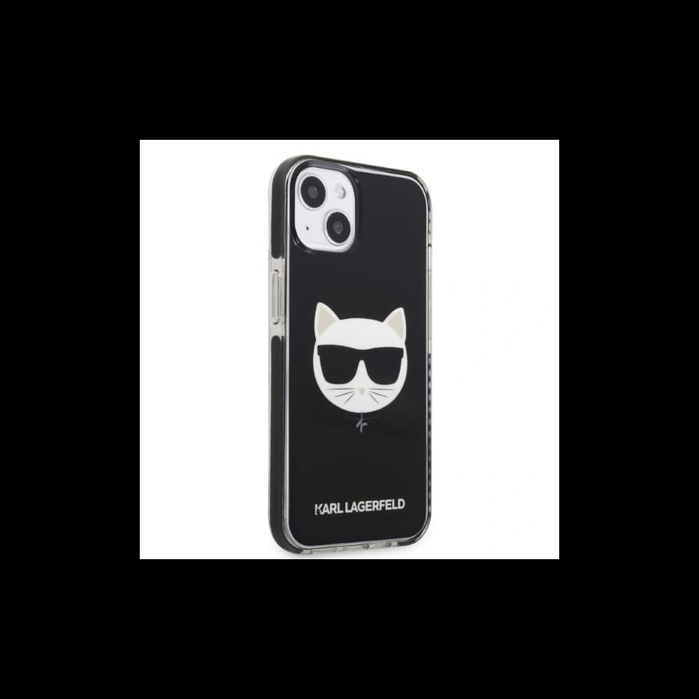 Etui Karl Lagerfeld KLHCP13STPECK Apple iPhone 13 mini hardcase czarny/black Choupette Head - 4