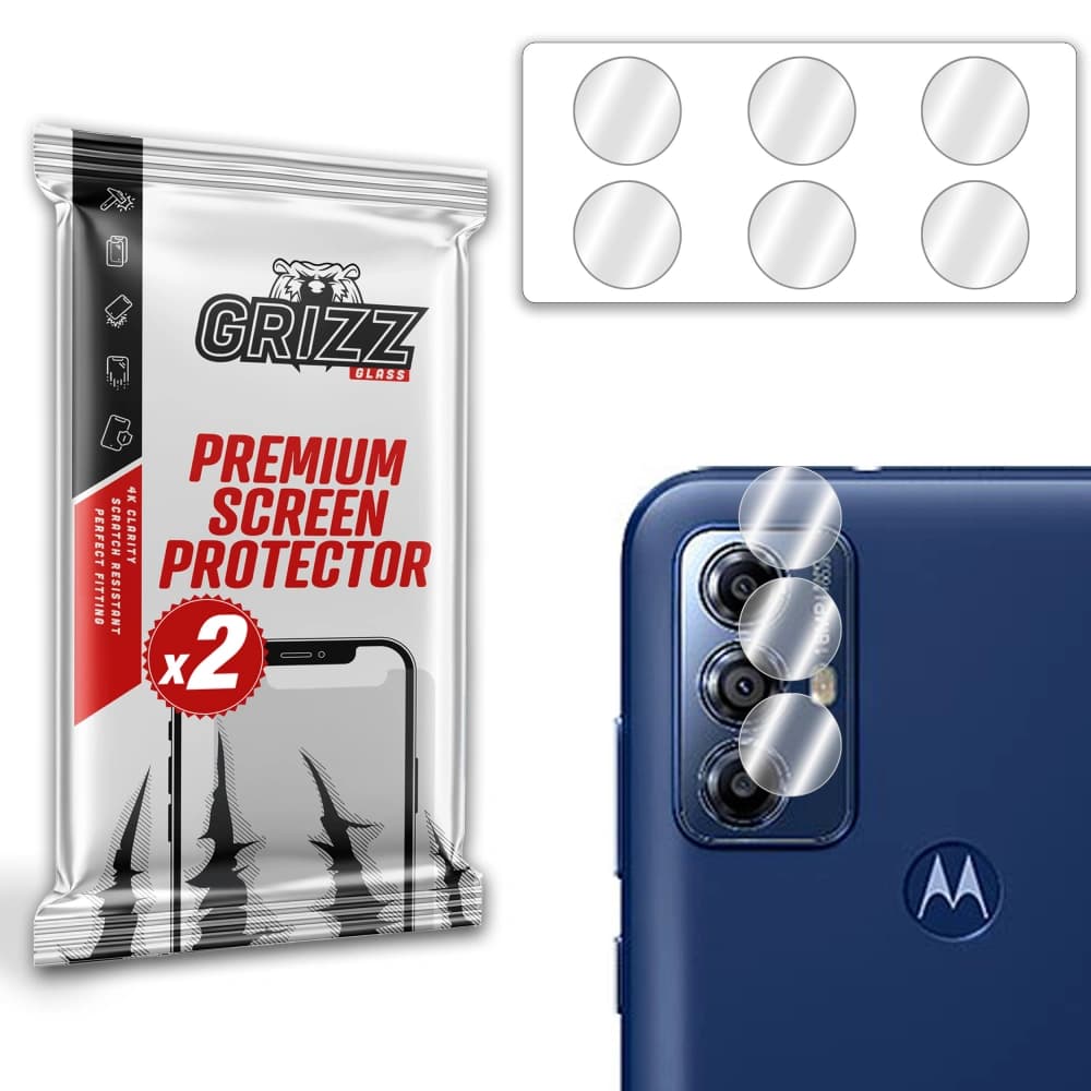 Sklo na aparát GrizzGlass HybridGlass Camera pro Motorola Moto G Play 2023 - 1