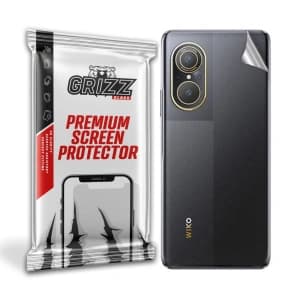 Folie für die Rückseite GrizzGlass SatinSkin für Wiko 5G