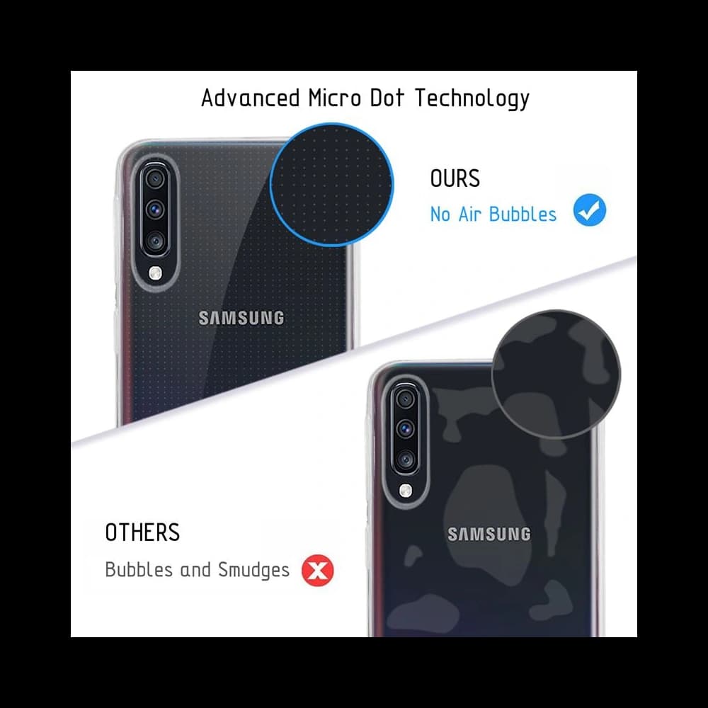 Case Crong Crystal Slim Cover Samsung Galaxy A70 (transparent) - 3