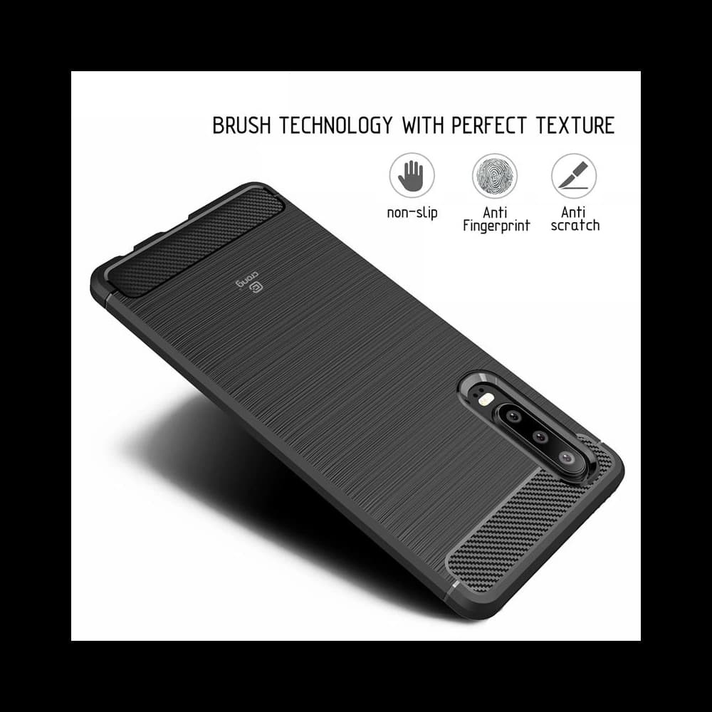 Crong Soft Armour Cover Huawei P30 (black) - 2