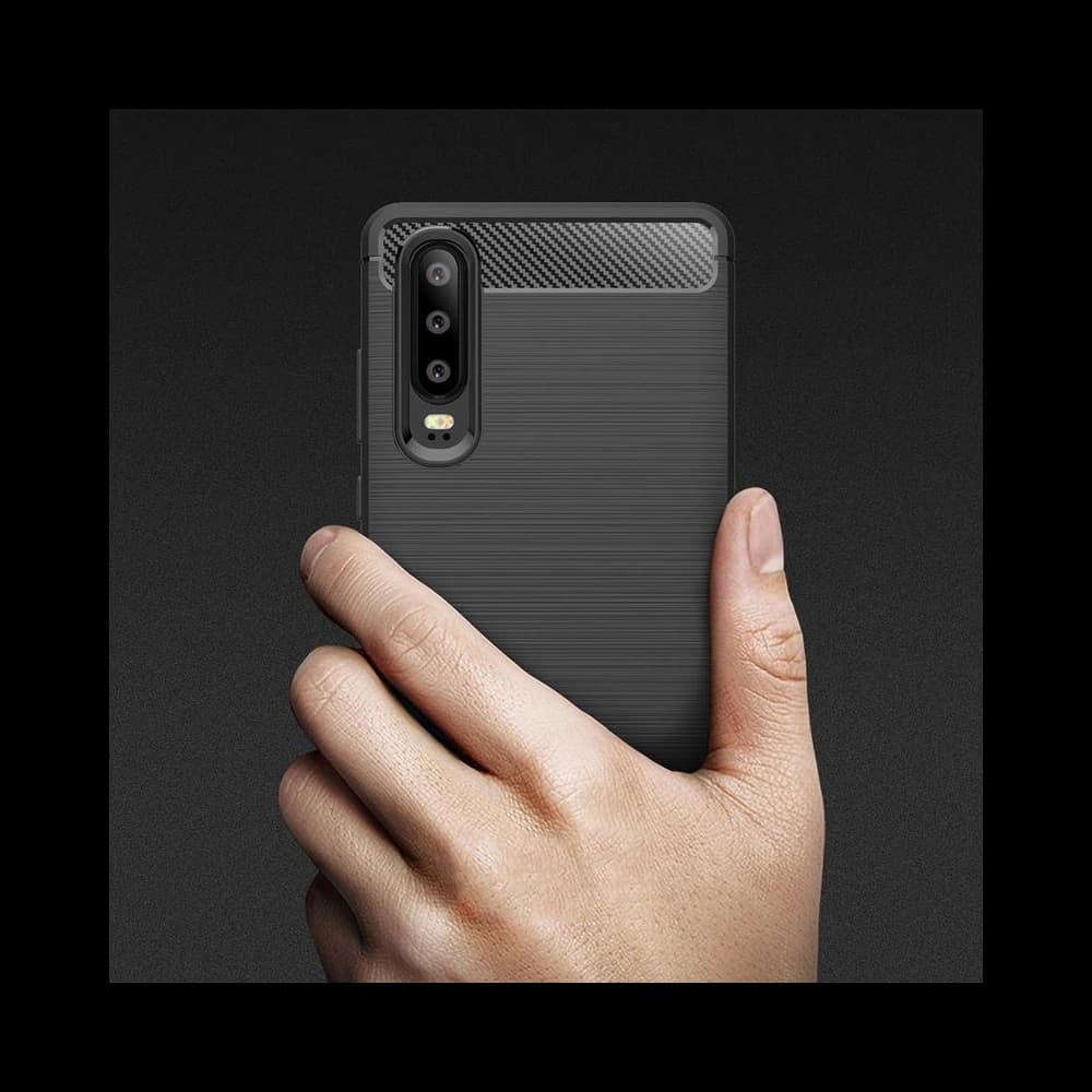 Crong Soft Armour Cover Huawei P30 (black) - 6