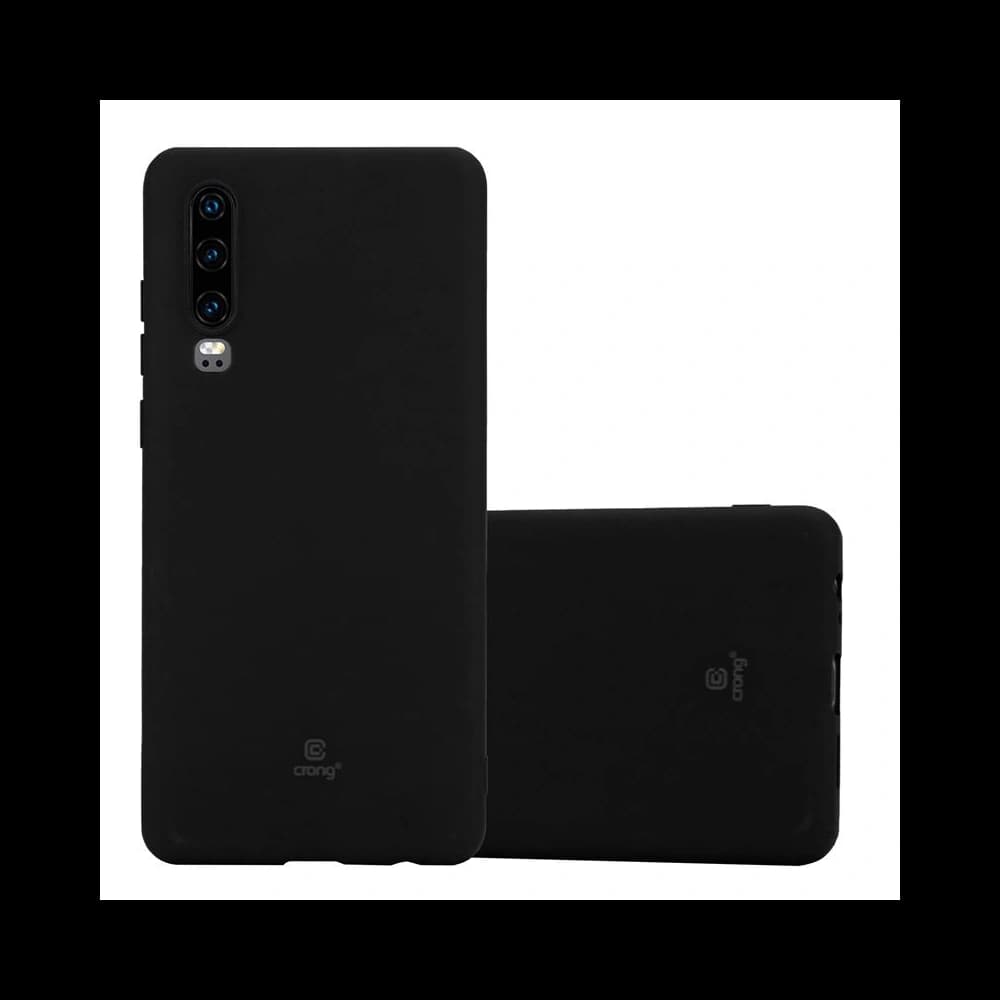 Crong Soft Skin Cover Huawei P30 (black) - 1