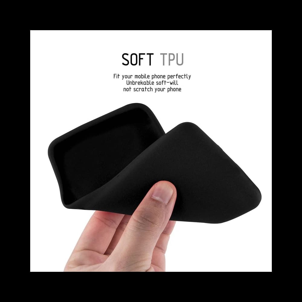 Crong Soft Skin Cover Huawei P30 (black) - 5