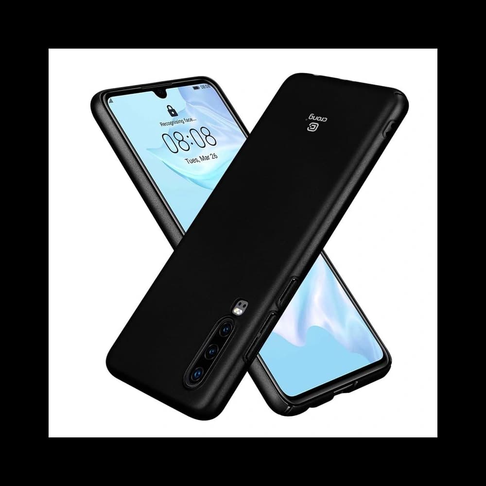Crong Smooth Skin Huawei P30 (black) - 2