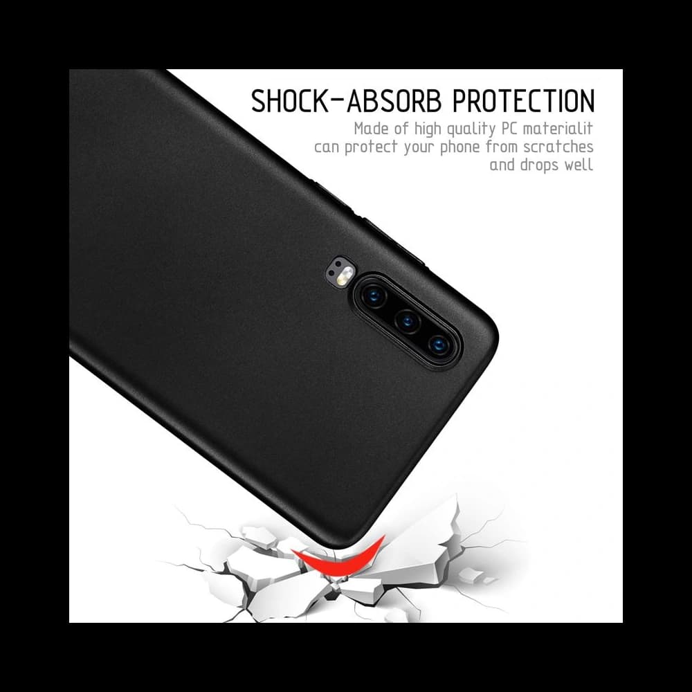 Crong Smooth Skin Huawei P30 (black) - 5