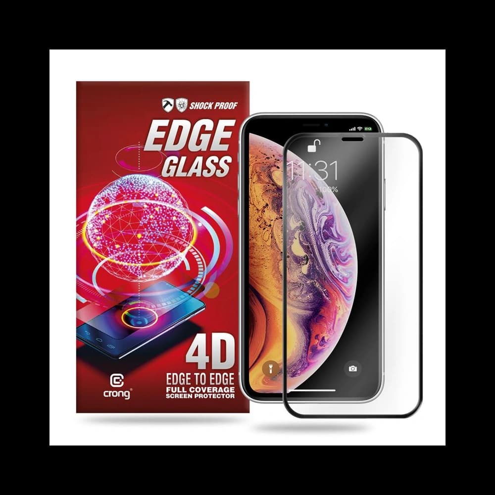Crong Edge Glass 4D Full Glue Apple iPhone 11 Pro Max/XS Max - 1