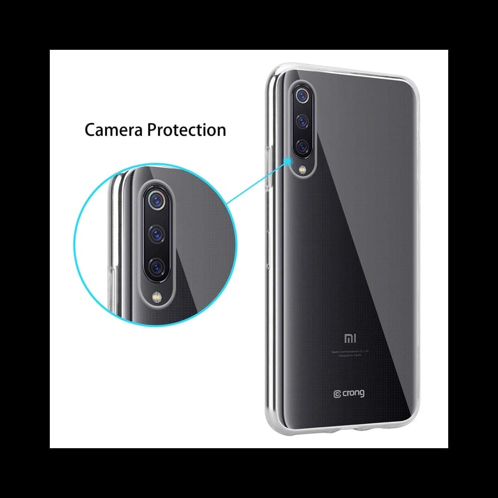 Case Crong Crystal Slim Cover Xiaomi Mi 9 (transparent) - 4