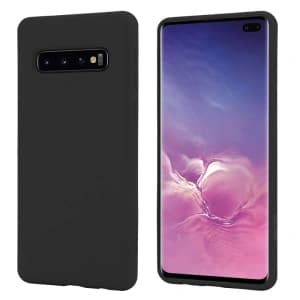 Case Crong Color Cover Samsung Galaxy S10+ Plus (schwarz)